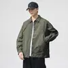Nuevo Abrigo de Hombre para Primavera y Otoño con Cuello Solapa, Moderno y Elegante, de Doble Cara, Chaqueta Casual
