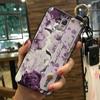 Adecuado para Samsung Note3/N9008 soporte para teléfono móvil pulsera funda cordón serie flor funda protectora funda suave de silicona