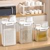 Cubo de arroz para el hogar, a prueba de insectos, a prueba de humedad, sellado, para almacenar harina, cubo Noule, caja para almacenar arroz y granos, tarro de almacenamiento