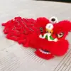 Creche Taibao Leão Mai Conjunto de Dança de Plástico Cabeça de Criança Despertar Leão Dança do Leão do Sul Cabeça de Leão Pequenos Adereços Performance Cabeça de Leão