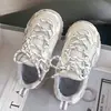 Zapatos Casuales de Malla Transpirable para Niñas 2026 Primavera/Verano Nuevos Tenis Versátiles de Moda para Niños Mayores Zapatos de Papá