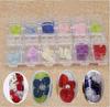 Arte de Uñas Caliente Transfronterizo Flor Seca Flor Tridimensional Flor Grande Joyería para Uñas 12 Colores Parche de Flor de Planta