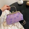 Bolso de Mano Bordado de Moda Estilo Chino para Mujer 2026 Nuevo Modelo Bolso de Noche para Banquete Qipao Bolso de Hombro Cruzado Individual