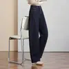 Jeans de pierna ancha estilo americano para mujer, nuevos de tiro alto, corte holgado, largos hasta el suelo, adecuados para estudiantes de secundaria y preparatoria