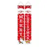 Fundo de Natal transfronteiriço, dísticos de Natal, decorações festivas para festas, bandeiras, cortinas de porta, banners suspensos, banners de Natal