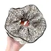 2026 Nuevo Scrunchie Vintage con Acabado de Alta Gama, Scrunchie de Encaje Coreano para Mujer, Estilo Universitario Británico, Accesorio Casual para el Cabello