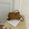 Elegante y chic bolso de mano tipo dumpling para mujer, nuevo modelo otoño e invierno 2026, patchwork de estampado de leopardo de lujo ligero para uso diario, bolso de hombro y cruzado