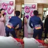 Master de Trasero Eléctrico Boda Boda Recogiendo a la Novia Bloqueo de Puerta Noche de Bodas Traviesa Secuestro de la Novia Set de Accesorios para Bromas de los Padrinos Bromeando al Novio