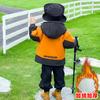 Jaqueta de Fleece Infantil Outono e Inverno 2025 Nova Jaqueta de Inverno Infantil Parka Acolchoada Grossa para Bebê