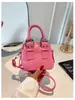 Bolso Pequeño Versátil de Alta Calidad Nuevo Primavera/Verano 2026, Bolso Cruzado Nuevo para Mujer, Bolso de Mano Tipo Bowling