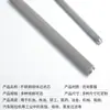 Elemento filtrante de vela de acero inoxidable para extrusión de película BOPP y lámina PET, elemento filtrante de fieltro sinterizado de acero inoxidable