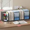 Estante de Almacenamiento para Oficina, Carpeta de Archivos, Bolsa para Documentos, Estante de Almacenamiento de Datos, Estante de Almacenamiento Multifuncional, Caja Organizadora de Escritorio para Desorden