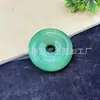 Colgante de Paz de Ágata Roja Calcedonia Tipo Hielo Joyería de Jade Natural 50 Colgantes de Paz Grandes Accesorios Colgantes para Coche