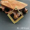 Accesorios de Joyería de Aleación DIY Estilo Antiguo Material de Pasador de Metal Colgante para Oreja Adornos para la Frente Accesorios para Pendientes