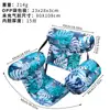 Cama de Agua Inflable de Tres Tubos para Punto Transfronterizo Producto Nuevo Rayas Fila Flotante Inflable Grande y Pequeña Hamaca Suministros para Agua Silla Lounge