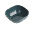Cuenco casero de paja de trigo para salsas, cuenco y brocheta para restaurante de hot pot, condimento para pollo, cuenco pequeño cuadrado de plástico, al por mayor