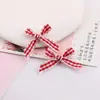 Bico de renda colorido xadrez laço DIY acessórios de vestuário, acessórios de cabelo, materiais de decoração de bonecas, acessórios e enfeites