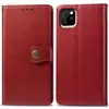 Para OPPO Reno4 Estuche de Teléfono Retro Realme6 Estuche tipo Cartera con Tarjetero A52 Estuche de Cuero con Patrón de Caballo Loco