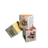 Caja de Color Personalizada para Empaque de Tarjetas Farmacéuticas Blancas Caja Creativa de Apertura Lateral Impresión a Cuatro Colores Cuadrada Película Mate Caja de Papel con Ventana