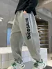 Pantalones de chándal para niños para otoño e invierno, pantalones jogger deportivos casuales para niños, pantalones de pierna ancha modernos y elegantes para niños mayores y estudiantes