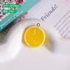 Llavero Colgante Colgante de Verduras y Frutas Artificiales de Resina Hecho a Mano Joyería Divertida de Comida Pendientes Colgante Pequeño