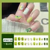 Parche para Uñas Portátil Corto Estampado Parche para Uñas Manicura Uña Portátil Terminada Venta al por Mayor Uña Portátil Casual Personalización
