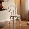 Conjunto de cadeiras de jantar em madeira maciça cadeira vintage cadeira de restaurante americano francês com encosto casa comercial cadeira de rattan trançado de rattan