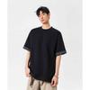 Camiseta de manga curta com design xadrez e babados para o verão de 2025, masculina e feminina, estilo falso duas peças, moda artística casual