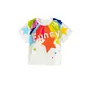 Roupas de Performance Infantil para Alunos do Ensino Fundamental, Roupas de Performance para Torcida em Eventos Esportivos, Uniforme de Jardim de Infância, Roupas Cartoon de Manga Curta