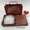 Caja de Regalo de Perfume Dijia Caja de Regalo de Cosméticos Ys Empaque Caja de Perfume Ch Tapa Hermes Tapa Gucci Caja
