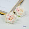 Flor rosa de ángulo artificial de 7 cm flor de muñeca para niños para hacer accesorios para el cabello arreglo floral de ramo de novia con decoración de caja de regalo de mano