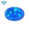 Huagang pedra preciosa OPAL ovoide OPAL sintético face de anel pedra bruta OPAL artificial Oval plano OP05