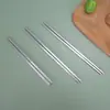 Colher de aço inoxidável 304 Hashi criativo para casa Colher de aço inoxidável cabo longo Colher pontiaguda Colher redonda Pacote de estudante Atacado