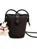 Bolso de Cubo de Verano Transfronterizo de Moda Nicho para Mujer 2026 Nuevo Estilo Coreano Versátil Bolso de Hombro Cruzado