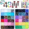 Conjunto de strass de resina coloridos para decoração de unhas DIY, com 40/60/24 grades de cor AB, mais vendido da Amazon