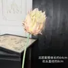 Flor artificial, haste única, decoração de sala de estar, buquê de flores artificiais, flor de cardo nórdico aveludada, decoração de casamento