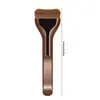 Nuevo popular pincel de base de una sola pieza, ultradelgado, con lengüeta ensanchada, corrector sin marcas, no absorbente, cabeza plana, cerdas suaves, herramienta de maquillaje