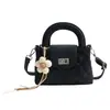 Bolsa Acolchoada de Nicho Estilo Francês para Mulheres 2026 Nova Moda Versátil Bolsa de Mão Casual Tendência Pequena Quadrada Bolsa Transversal