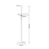 Soporte Vertical para Tarjeta Gráfica Teucer Vc-1 de Aleación de Aluminio Soporte Vertical para GPU Soporte Compañero Vertical para Tarjeta Gráfica