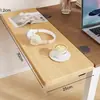 Placa de extensión de escritorio, panel de extensión de escritorio de oficina plegable y extensible, no requiere taladro, soporte para reposamuñecas, herramienta de expansión de escritorio