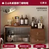 Caja de Almacenamiento Cosmético Cajón de Escritorio Tipo Madera Almacenamiento Encimera Perfume a Prueba de Polvo Gabinete Pequeño Estante de Almacenamiento de Mesa