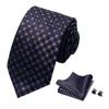 Fabricantes de gravatas de negócios fornecimento direto de poliéster para homens gravata impressão jacquard gravata no local de trabalho atacado