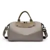 Bolsa de Viaje Personalizada con Logo Impreso, Bolsa de Gimnasio de Gran Capacidad con Separación Seca y Húmeda, Elegante Bolsa de Equipaje para Viajes Cortos para Mujeres