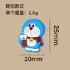 Venta Caliente Serie Doraemon Charms para Zapatos Crocs Accesorios para Zapatos Adornos Hebillas Decorativas DIY