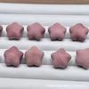 Talla en Madera de Ciprés Rojo, Labubu Rose Satín Seda Peces Cuentas Sueltas y Otros Accesorios de Joyería Budista DIY Cadena para Teléfono Móvil