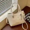 Transfronterizo 2026 Verano Nuevo Nicho de Gama Alta Bolso Tejido Bolso Cubo Simple Moda de Gama Alta Bolso de Hombro