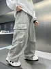 Pantalones Cargo Casuales de Moda Otoño 2025 para Niños, Pantalones Largos Versátiles Holgados Tendencia