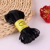 Cuerda de nailon tejida a mano con nudo chino, gruesa, de 5 a 10 m, color rojo, 2,5 mm
