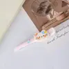 Lindo pasador de acrílico para cachorro de doble capa y pelo largo, pasador de estilo de niña de dibujos animados suave y adorable para flequillo lateral, accesorio para el cabello al por mayor