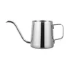 Bule de café pour-over com bico longo e fino para uso doméstico, jarra de aço inoxidável 304, infusor de chá transfronteiriço, novo modelo de xícara para atacado